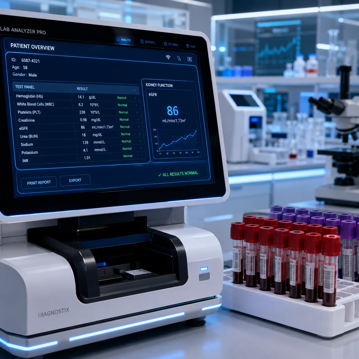 Prélèvements sanguins et biomarqueurs cardiaques lors d’une évaluation de douleur thoracique